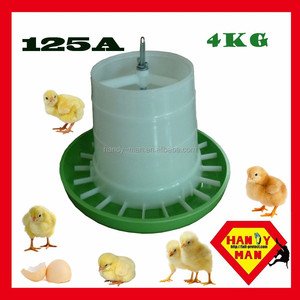 Comedero de Plástico para Aves de Corral Crown Chicken de 125A y 4 kg - Product Image 2