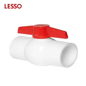 LESSO PVC Compact Ball Valve True Union Plastic Ball Valve