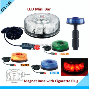 Đèn cảnh báo nhấp nháy siêu sáng chống nổ DC12-48V, đèn LED mini dạng thanh với giá đỡ DIN linh hoạt/đế từ - Product Image 2