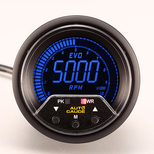 Tachymètre numérique LCD haute performance de 60 mm avec avertissement et point culminant - Product Image 6