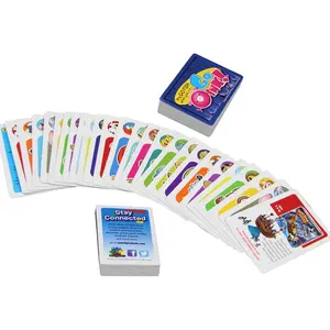 Hot Sale Custom English Emotion Flash Cards Chinese Paper Learning Cards For Kids