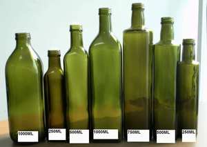 Bouteille à huile <span class=keywords><strong>gourmet</strong></span> en verre vide de 500 ml avec verseur à levier et bouchon en aluminium - Product Image 6