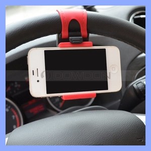 Volante dell'automobile Del Telefono Mobile Supporto Del Supporto Del Basamento Per Telefoni Cellulari iPhone - Product Image 4