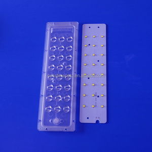 3x8 250x74mm seri PC <span class=keywords><strong>Array</strong></span> lensa tahan air IP65 24W 30W 50W untuk 3535 SMD lensa <span class=keywords><strong>LED</strong></span> - Product Image 2