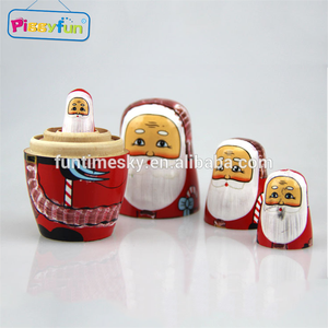 Mini mignon en bois artisanat traditionnel Roly-poly <span class=keywords><strong>Kokeshi</strong></span> japonais bébé poupée modèle de mode jouet - Product Image 5