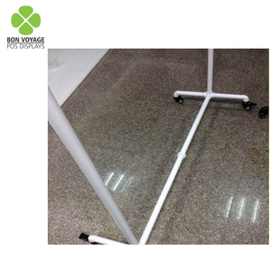 Tầng Thường Vụ Có Thể Điều Chỉnh Kim Loại Cán Ống Quần Áo Rack Hiển Thị - Product Image 2