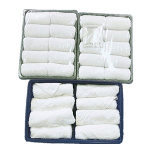 Serviette de toilette jetable en coton 100% personnalisée pour les compagnies aériennes, utilisation à chaud ou à froid - Product Image 4