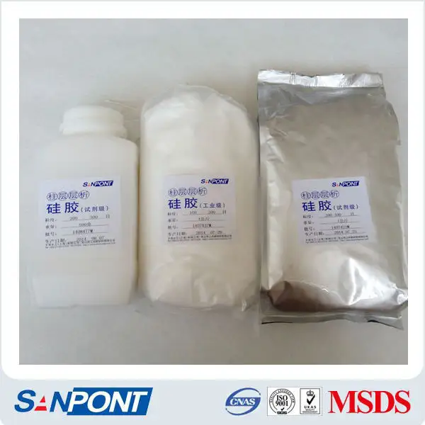 SANPONT shanghai macroporos químicos gel de sílice