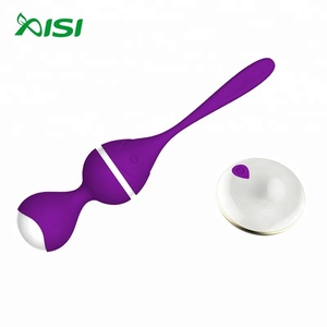 USB impermeable pene Vagina Dildo vibrador con bolas - Product Image 5