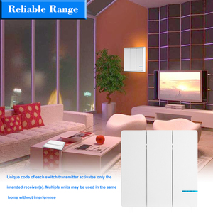 Thông minh RF433 không dây Wifi <span class=keywords><strong>on</strong></span>/off tường chuyển đổi 10A điều khiển từ xa chuyển đổi ánh sáng - Product Image 3