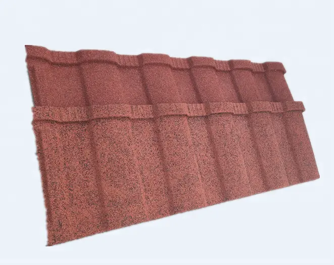 Supplier cheap price roofing building material stone coated clay shingle roof tile price