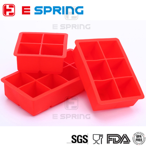 Facile Push <span class=keywords><strong>Pop</strong></span> Out 4 6 8 Cavité Platine Silicone Tasse En Forme de Bac À Glaçons - Product Image 3