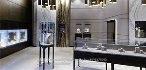 ตู้โชว์เครื่องประดับติดผนังแบบหรูหรา ร้านขายเฟอร์นิเจอร์และเครื่องประดับในกรุงเทพฯ - Product Image 6