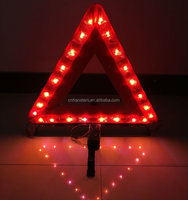 Accessoires De Voiture d'importation Cixi Usine Véhicule Outils de voiture d'urgence LED avertissement triangle(HXJ-6 LED AA)