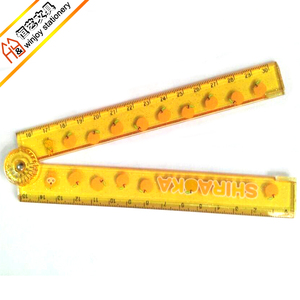 Chất Lượng xuất khẩu Tùy Chỉnh Thiết Kế Nhựa 15 hoặc 30cm Gấp Cai Trị Suốt - Product Image 6