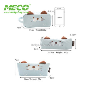 Túi Bút Chì Vải Bố Họa Tiết Hoạt Hình Đơn Giản, Sức Chứa Lớn, Túi Đựng Bút Dễ Thương - Product Image 6