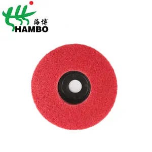 4" 100x16mm Long Wheel Polishing Fiber Non-woven Abrasive Wheels 7P 9P Polished Grinding Tools