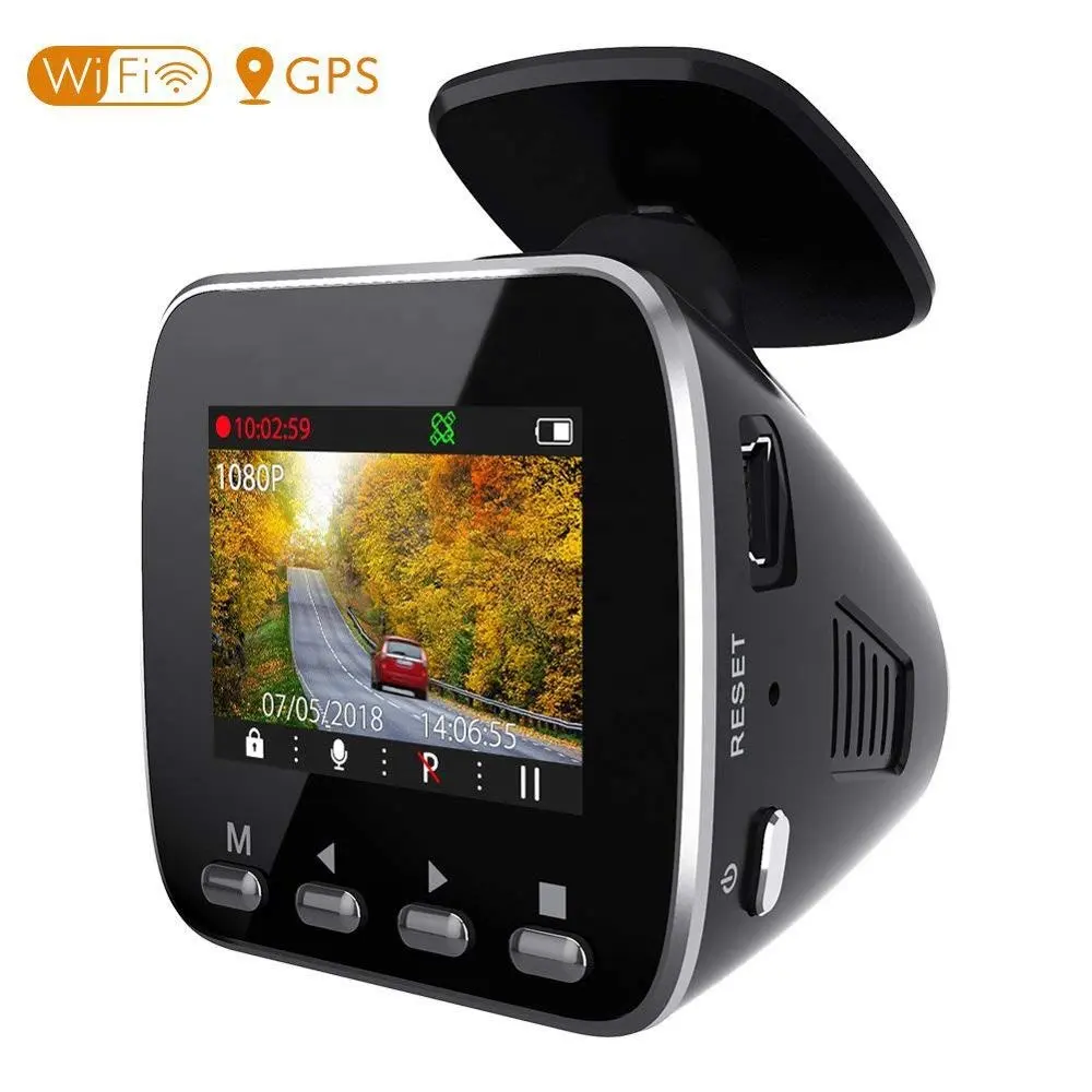 Car Dash Cam GPS 풀 HD 1080 마력 차량 블랙 박스 Dvr User Manual 카메라 레코더 와 NTK 96658, Wifi