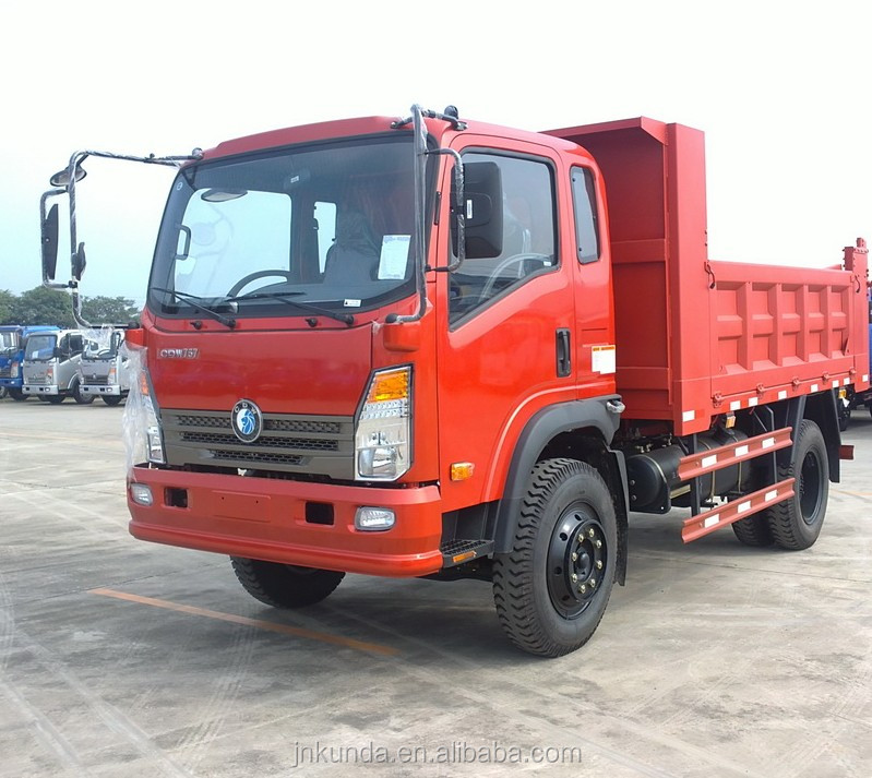 sinotruk cdw 6 轮小型自卸车在迪拜海盗