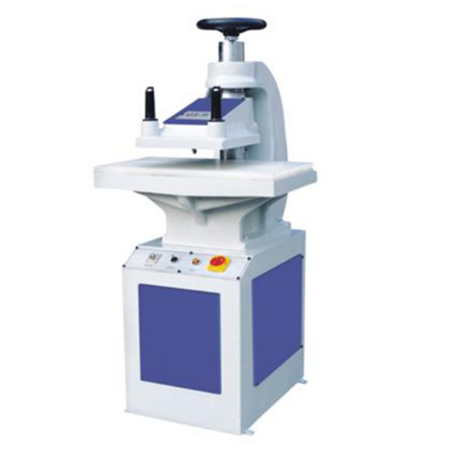 Hot Sale  Hydraulic Leather Shoe Swing Arm Clicker Press Cutting Machine