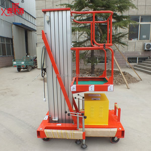 Elevador Telescópico Hidráulico Manual Móvil de Alta Calidad de 4-10 m y 100 kg, Elevador Portátil con Certificación CE ISO - Product Image 4