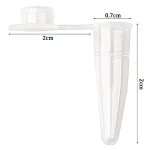 Tubes plats à 12 bandes, 12/8 bandes, 02/0.2ml, 20 pièces, pour laboratoire, poupée - Product Image 1