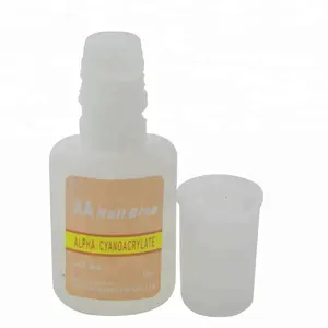 High Quality Professional Manufacturer Nail Art Decoration Resin Nail Glue Cyanoacrylate Eco-friendly Non Toxic Nail Glue