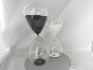 Sablier en verre coloré personnalisé, demi-heure ou 30 minutes - Product Image 5
