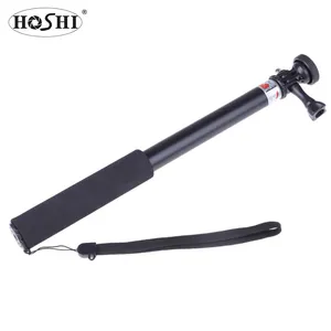 Hoshi Tahan Air Selfie Tongkat Teleskopis Dapat Diperpanjang Monopod Tripod Tiang Handheld Kamera Tripod Mount untuk GoPro Hero7 6 5 4 3 +