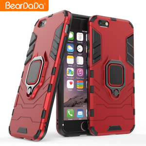 Montaje magnético del coche anillo kickstand funda protectora para el <span class=keywords><strong>iphone</strong></span> 7, para <span class=keywords><strong>iphone</strong></span> 7 caso a prueba de choques tpu pc - Product Image 3