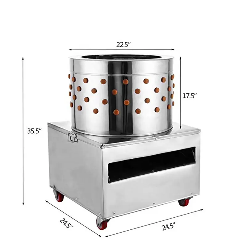 Máquina de remoção de pelos para frangos, máquina para remoção de pelos de frango/de pena/frango comercial