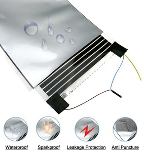 Invierno automática sistema de calefacción de suelo radiante infrarrojo película de calefacción en La estera del piso suelo laminado - Product Image 4