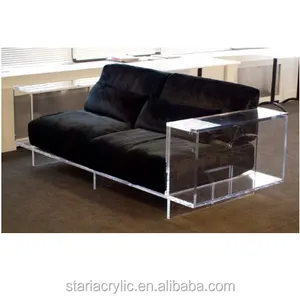 Klar Lucite Sofa Basis Acryl Möbel Beine Basis Plexiglas Dekorative Sofa Möbel Füße