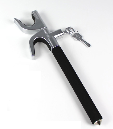 Universal Anti-Theft Car Safety Security Steering Wheel Lock - Abiram Brand SW0004 Model