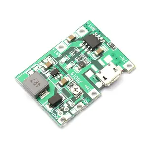 3.7V Up Module 3.7V Up 9V 5V 18650 Lithium Batterij Opladen Voltage Boost Ontlading Geïntegreerde verstelbare Module 2A