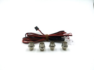 <span class=keywords><strong>RC</strong></span> 4 LED cabeza y cola luces blancas y rojas camión coche Metal Mini Savge & Rock <span class=keywords><strong>Crawler</strong></span> RC4WD Radio Control Hobby juguete - Product Image 5