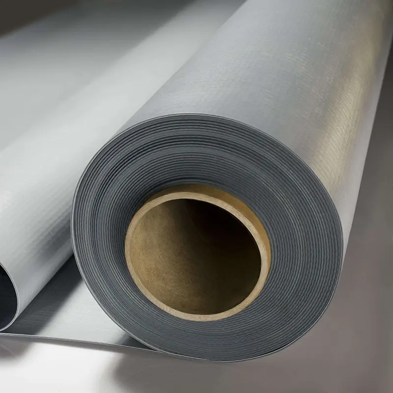 Polyester stoff verstärkt PVC blatt wasserdichte membran