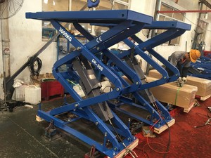 Sollevatore idraulico sotterraneo a forbice per auto usate per stazione di servizio per veicoli DK-30S macchina di sollevamento auto - Product Image 2