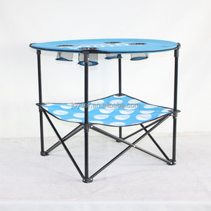 Coréenne pliant camping table personnalisé big lots table <span class=keywords><strong>pliante</strong></span> en métal jambe - Product Image 4