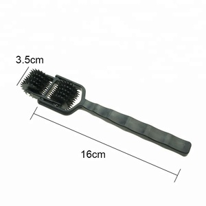 Negro estimulación erótica doble del Pinwheel adultos juegos pinchos <span class=keywords><strong>BDSM</strong></span> sexo rodillo Fetish Fantasy - Product Image 6