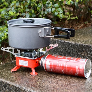 Jetboil מיני כיס נייד aldi טייגר כרטיס סוג אצילי מיניאטורי קטן גז תנור עם צילינדר קמפינג