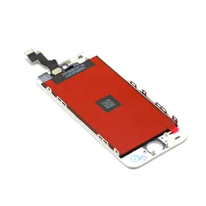 Cep telefonu orijinal LCD apple iphone 5s için ekran dokunmatik ekran iphone 5s sayısallaştırıcı montaj değiştirme