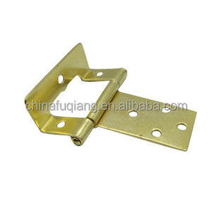 Brass Cranked 50ミリメートル/2 "Flush Hinges Pair Offset Cabinet/Cupboard Door
