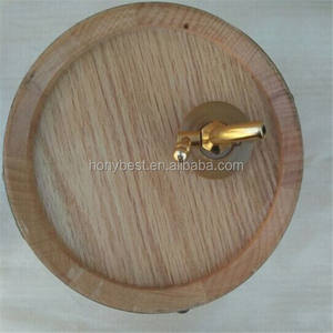 Barile di vino in rovere originale Mini barile di birra 2 litri botte di birra Whisky con rubinetto in metallo Dispenser Base staccabile per la casa - Product Image 3
