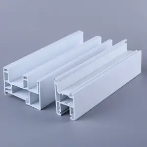 Nhà Sản Xuất Kinh Tế 80 88Mm Nhựa UPVC Cửa Sổ Trượt Khung Hồ Sơ 15 Năm Không Phai Màu - Product Image 1