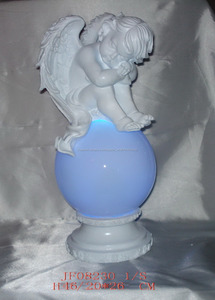 Hotsale Cupido Resina Artesanal Dormir Ángel Querubín Estatua - Product Image 4