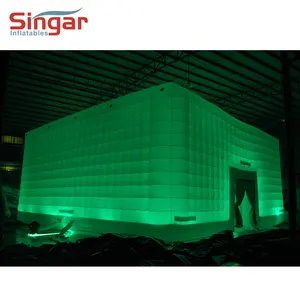 Commercial oxford fabric material led lighting inflatable tent for event