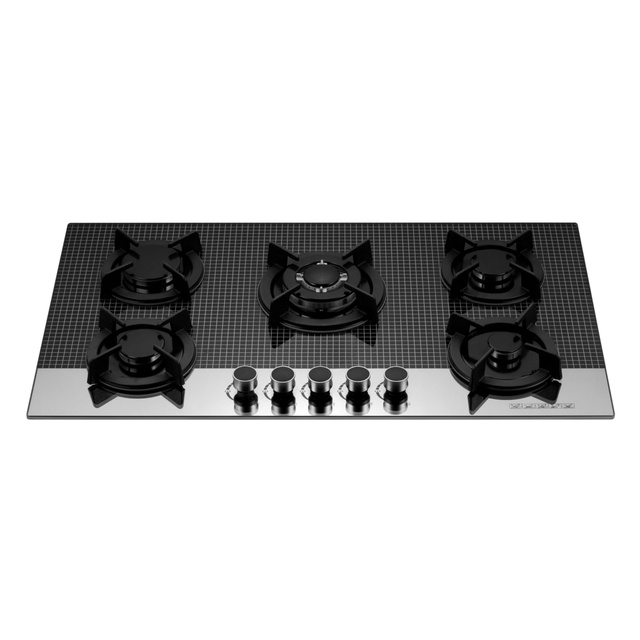 Front Control Gas Hob 90cm Table TopTempered Glass Gas Cooker