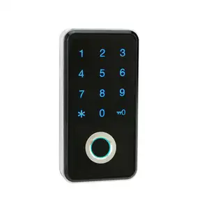 Zinc Alloy Electronic Password Fingerprint Smart Cabinet Lock For Drawer Gym Saunna