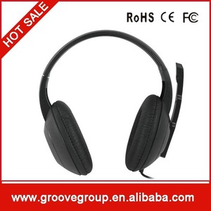 Call center casque rj11 personnalisé casques avec 2.5 mm / 2 pcs 3.5 mm plug - Product Image 2